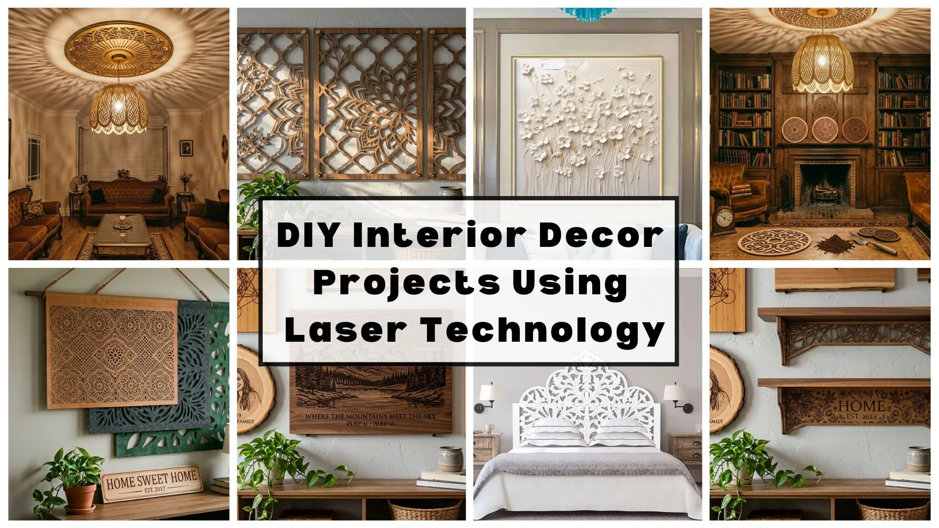 DIY Interior Decor Project Using Laser Technology