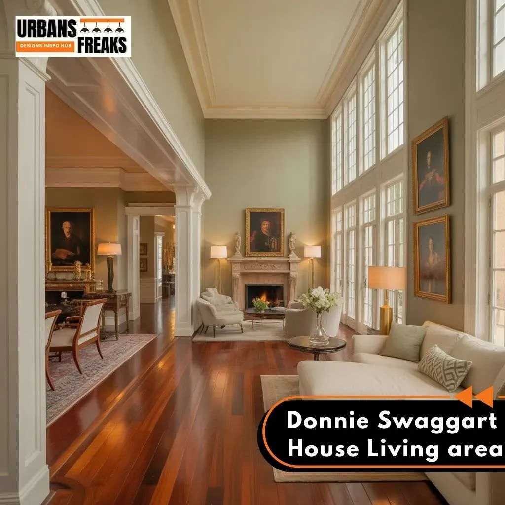 Donnie Swaggart Mansion Living area
