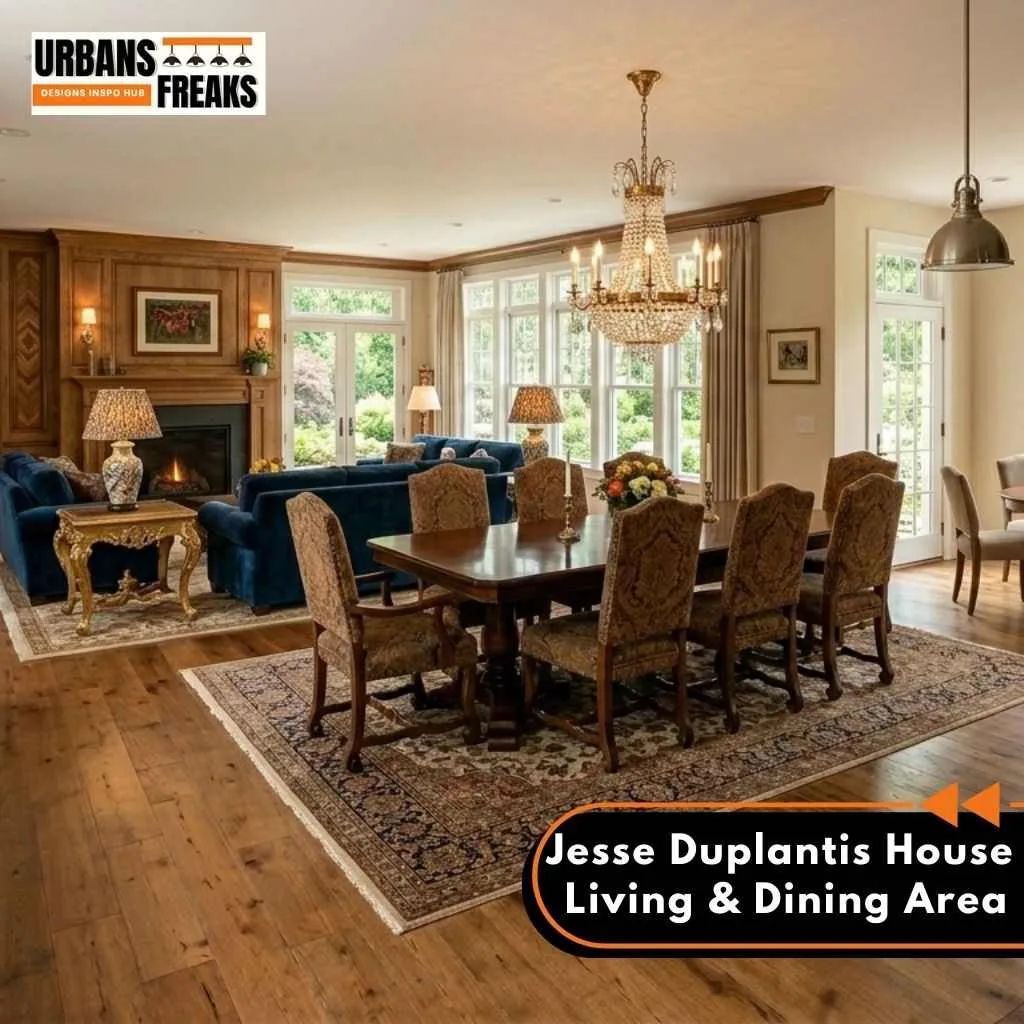 Jesse Duplantis House Living Room & Dining Area