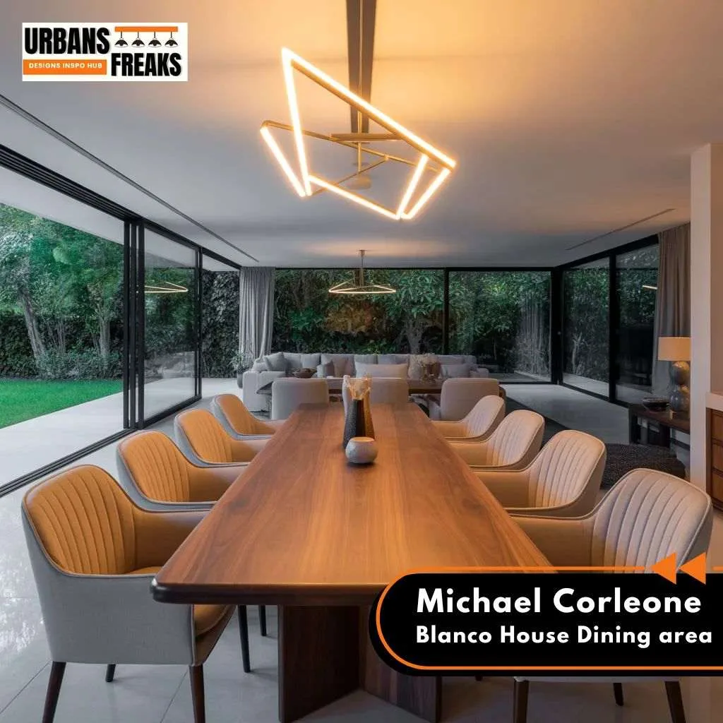 Michael Corleone Blanco House Dining area