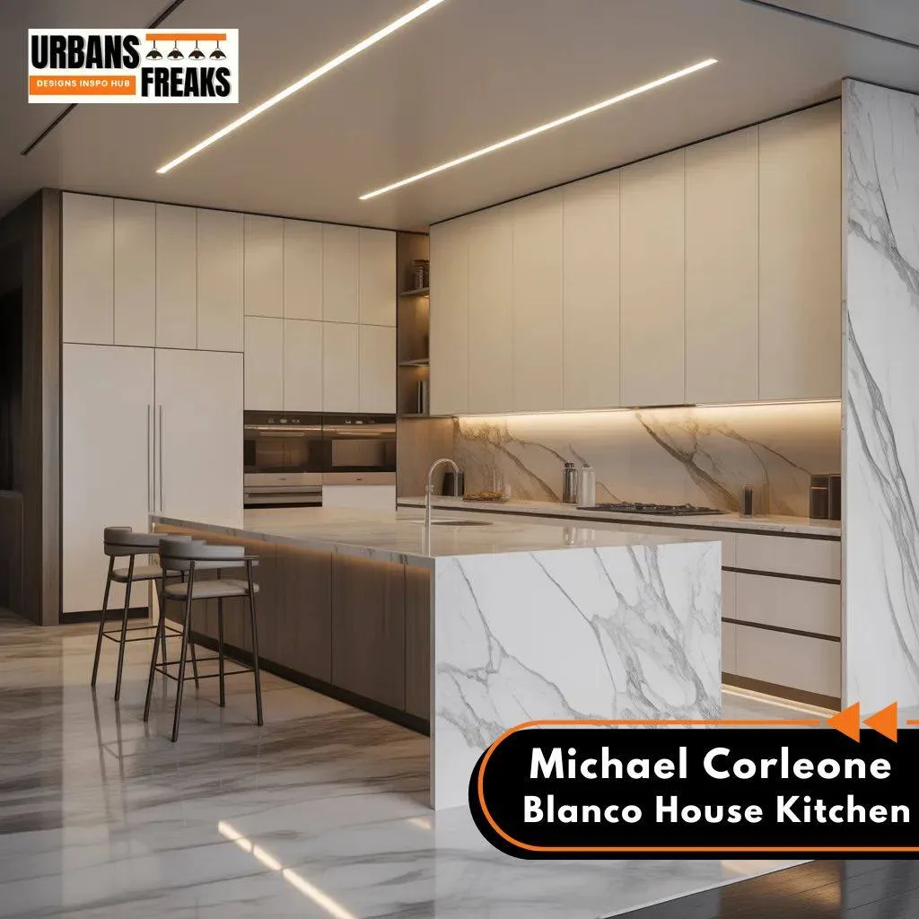 Michael Corleone Blanco House Kitchen