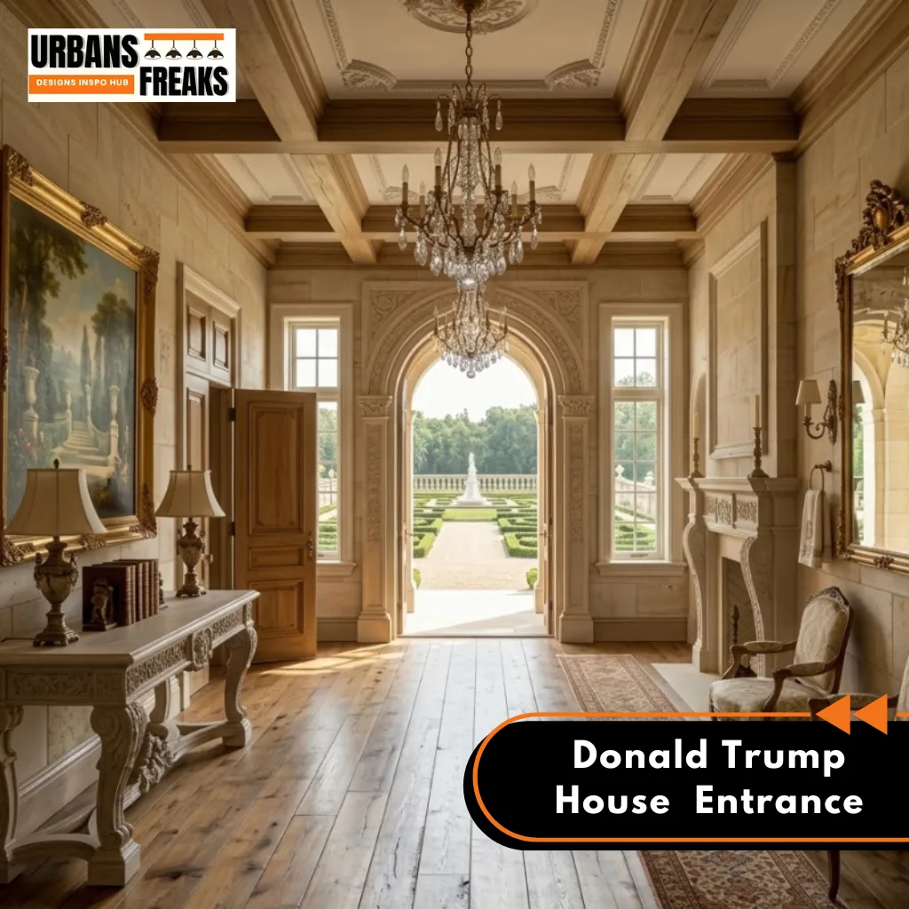 Donald Trump House Seven Springs enterance