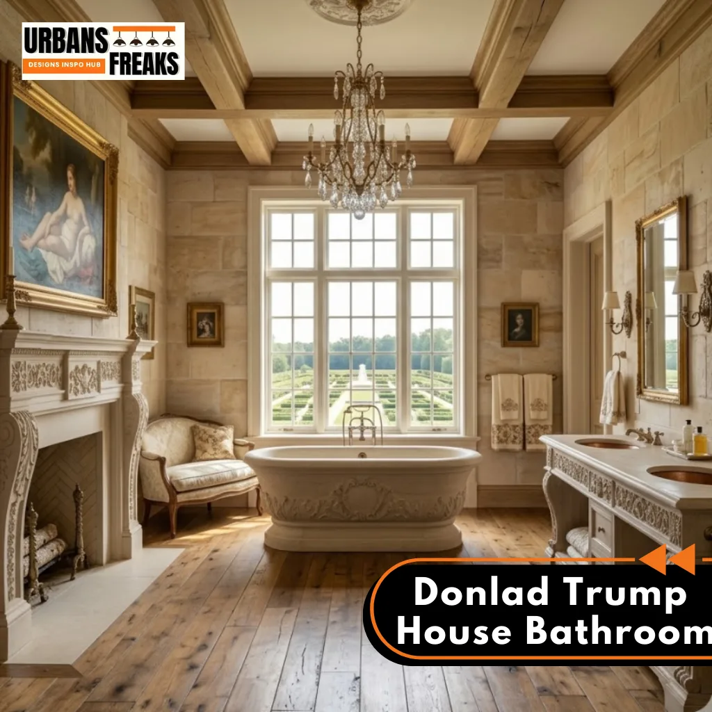 Donald Trump House Seven Springs bathroom