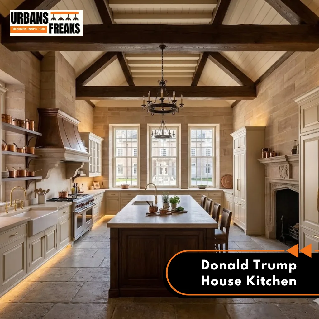 Donald Trump House Seven Springs kitchen