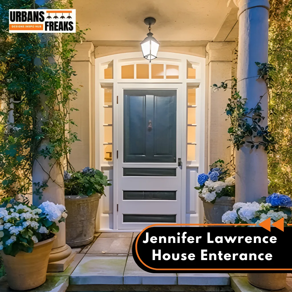 Jennifer Lawrence's House: ENTERANCE Where Does Jennifer Lawrence Live