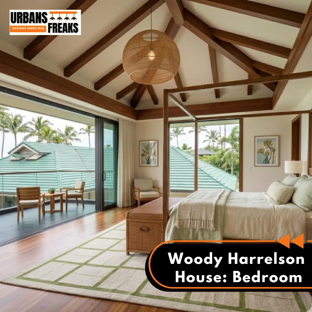 Woody Harrelson House BEDROOM