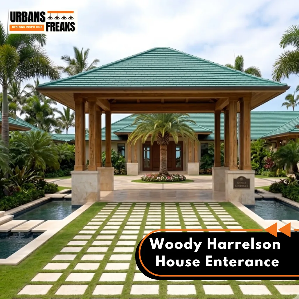 Woody Harrelson House ENTERANCE