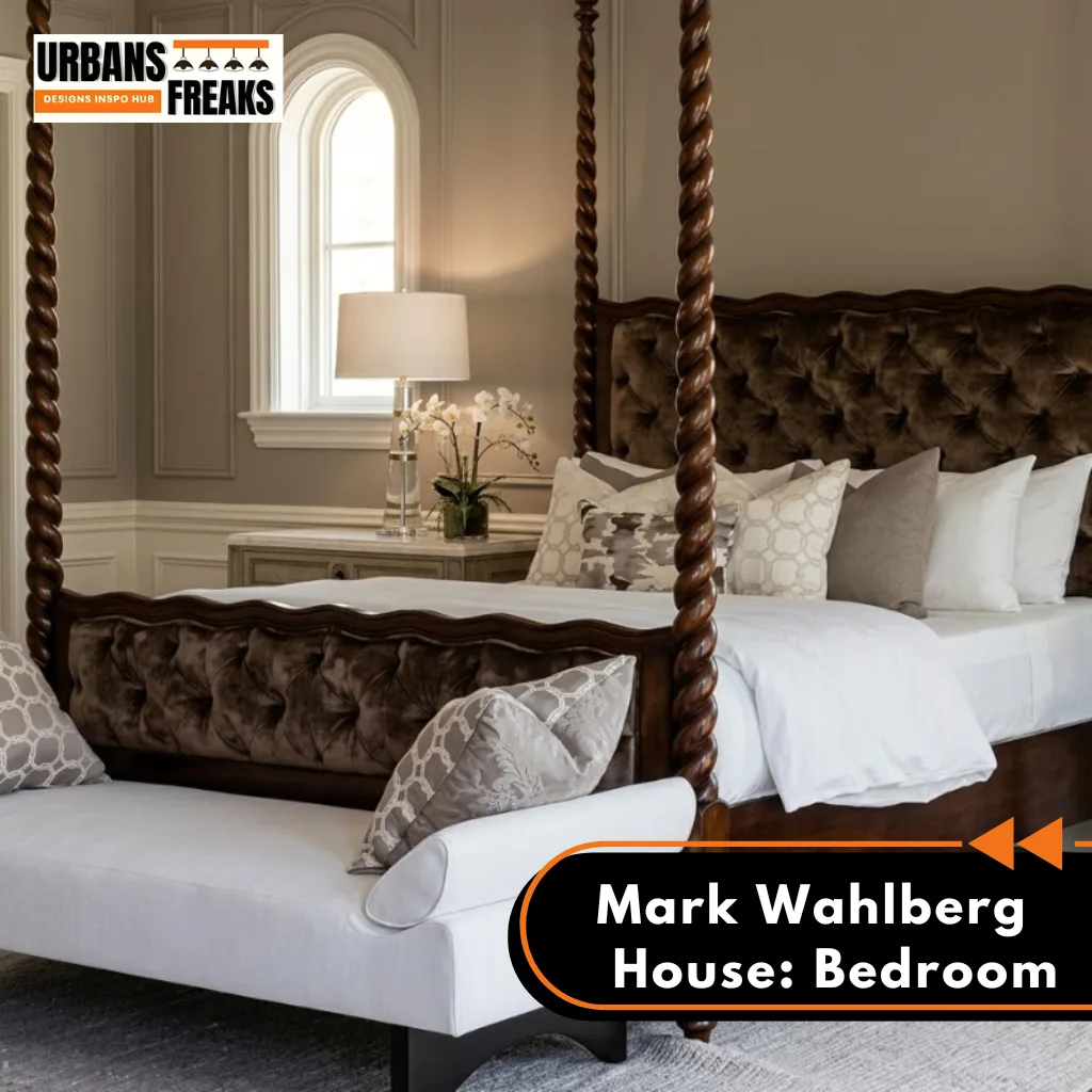 Mark Wahlberg House beverly park bedroom