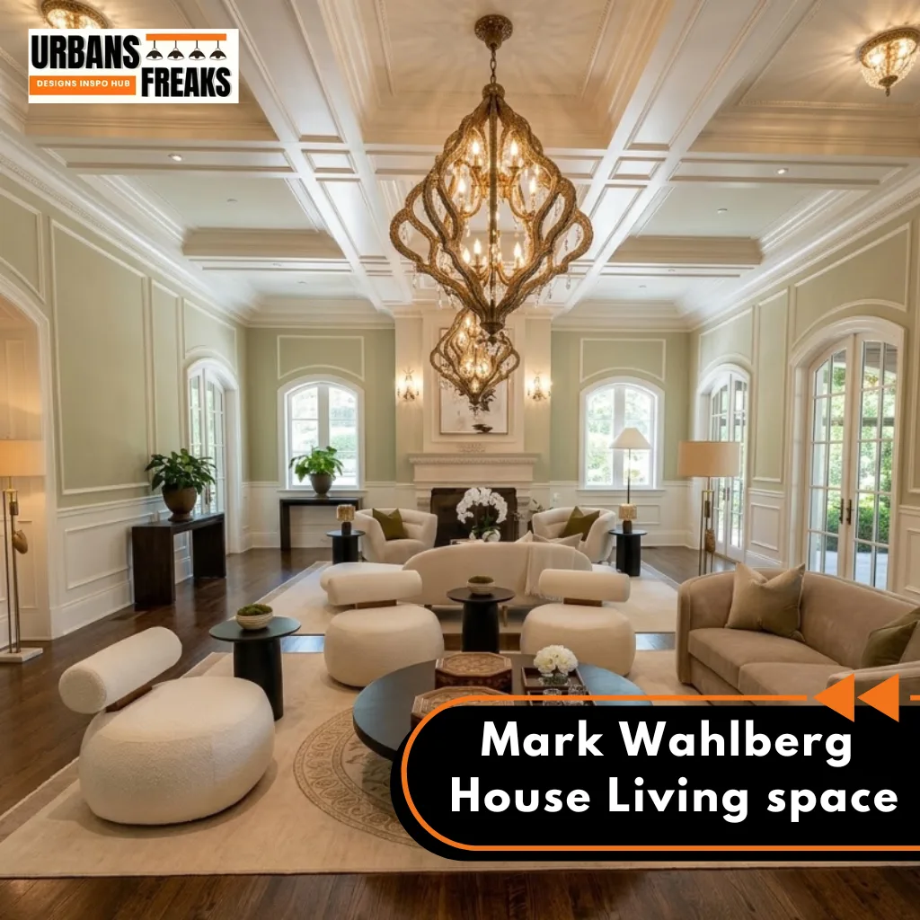 Mark Wahlberg House beverly park living space