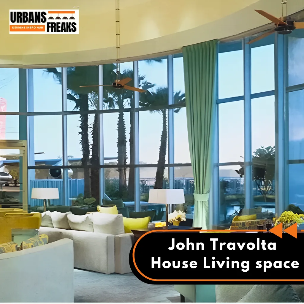 John Travolta House Ocala living space