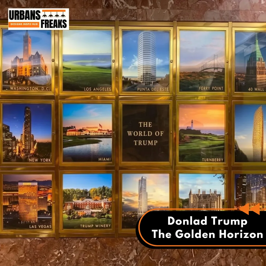 Donlad Trump House  the golden horizon