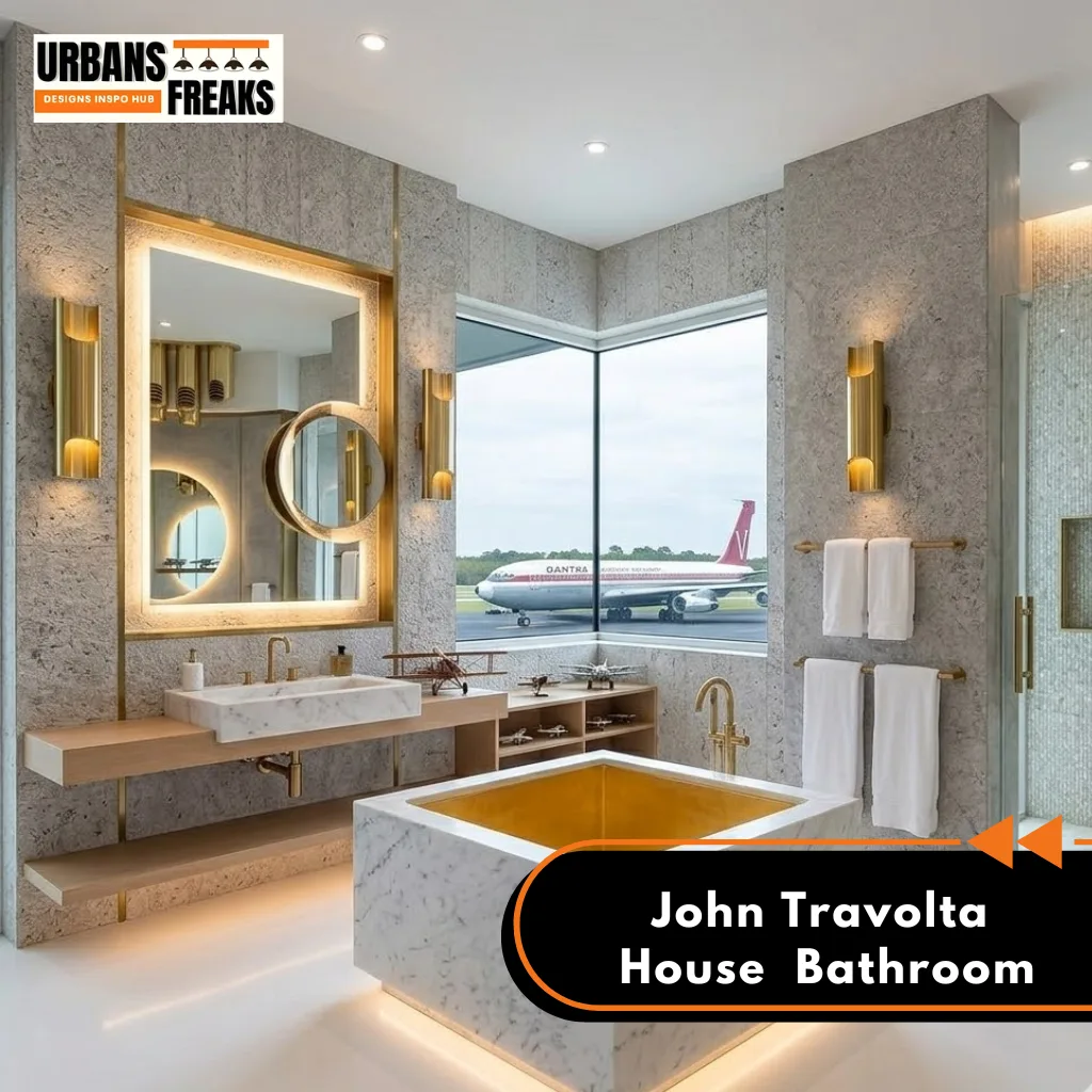 John Travolta House Ocala bathroom