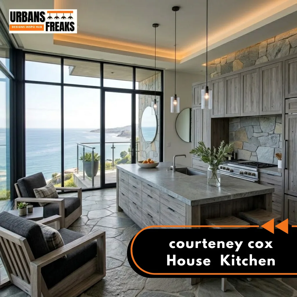 Courteney Cox House kitchen