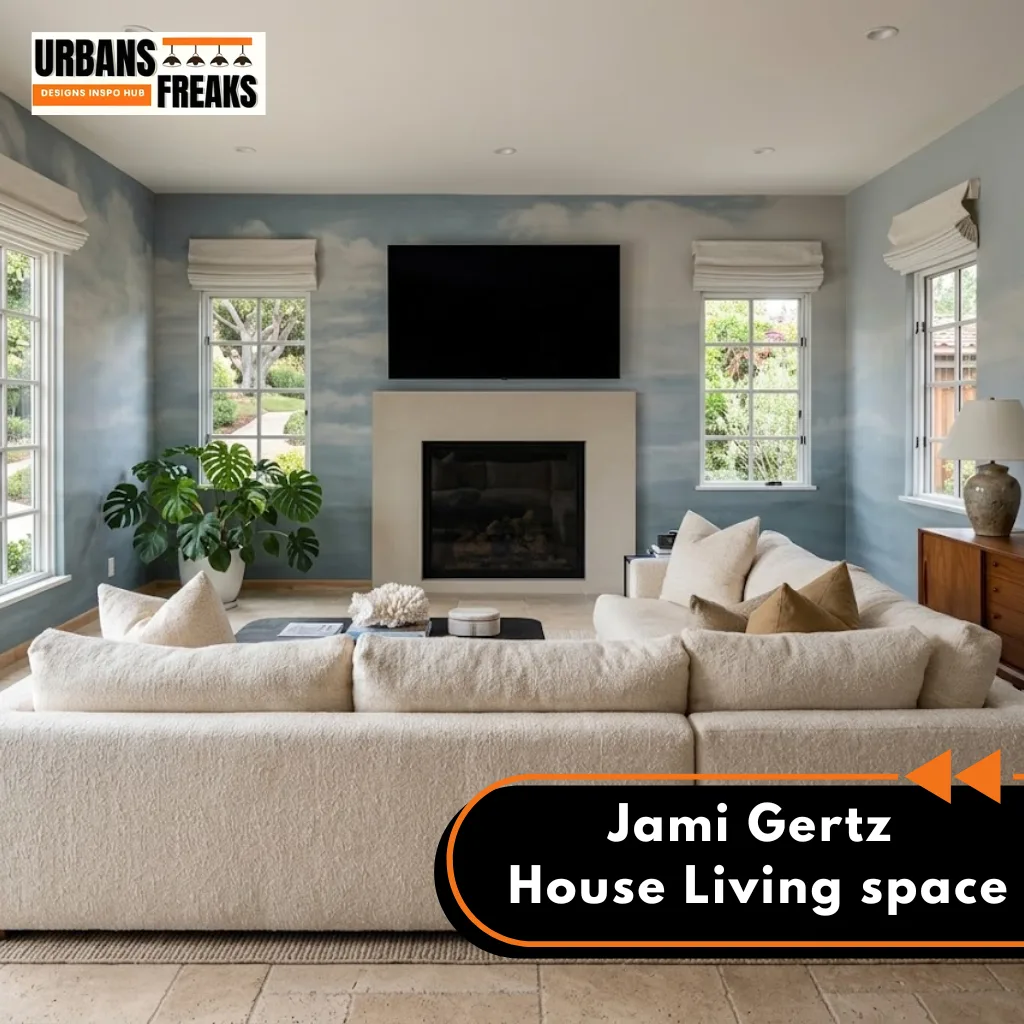 Jami Gertz House Beverly Hills livin space