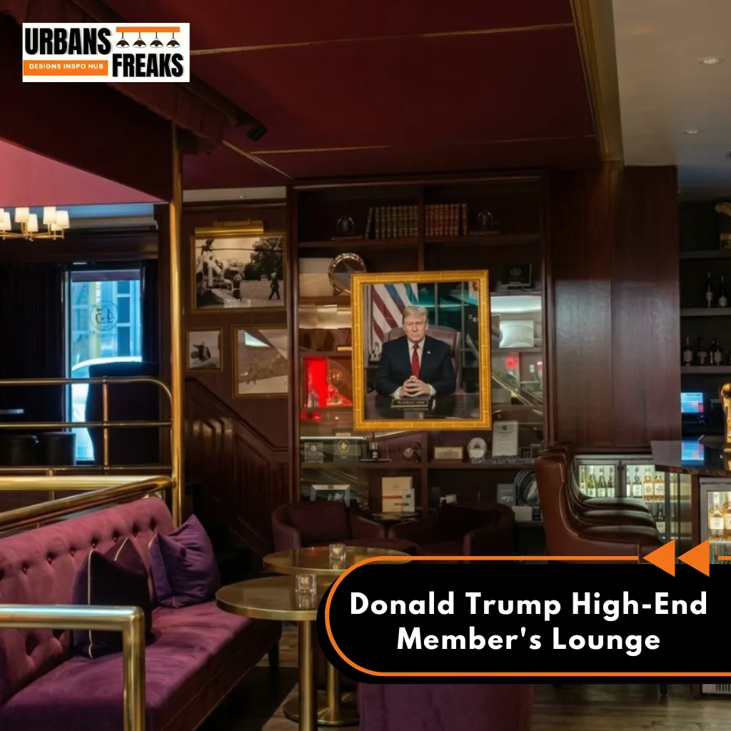 Donlad Trump House High-End Member's Lounge