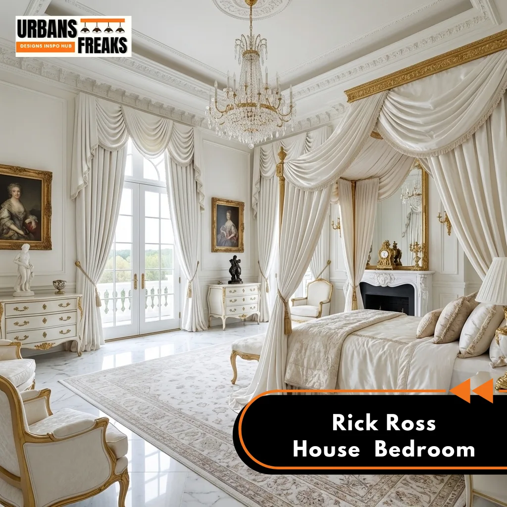Rick Ross House bedroom