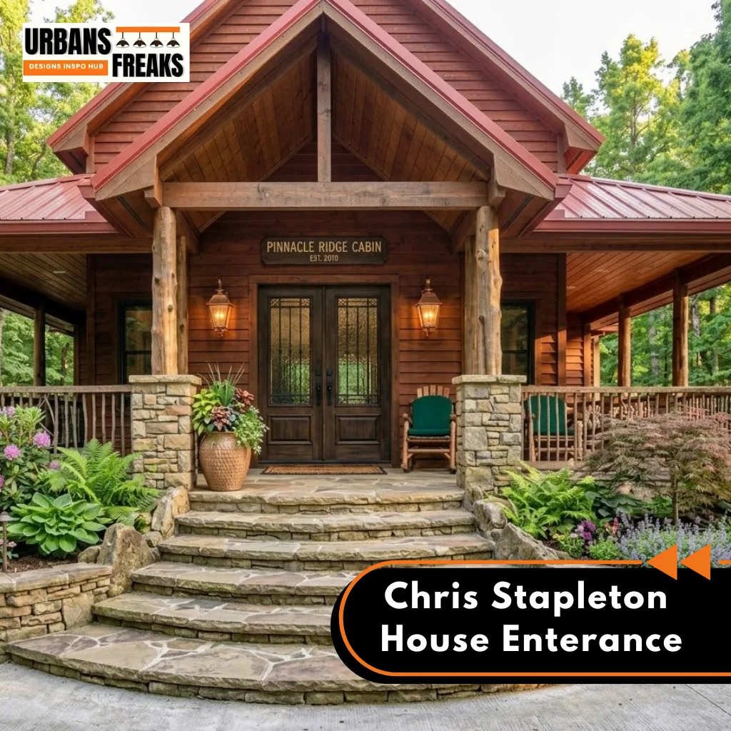 Chris Stapleton House enterance Where Does Chris Stapleton Live Now?