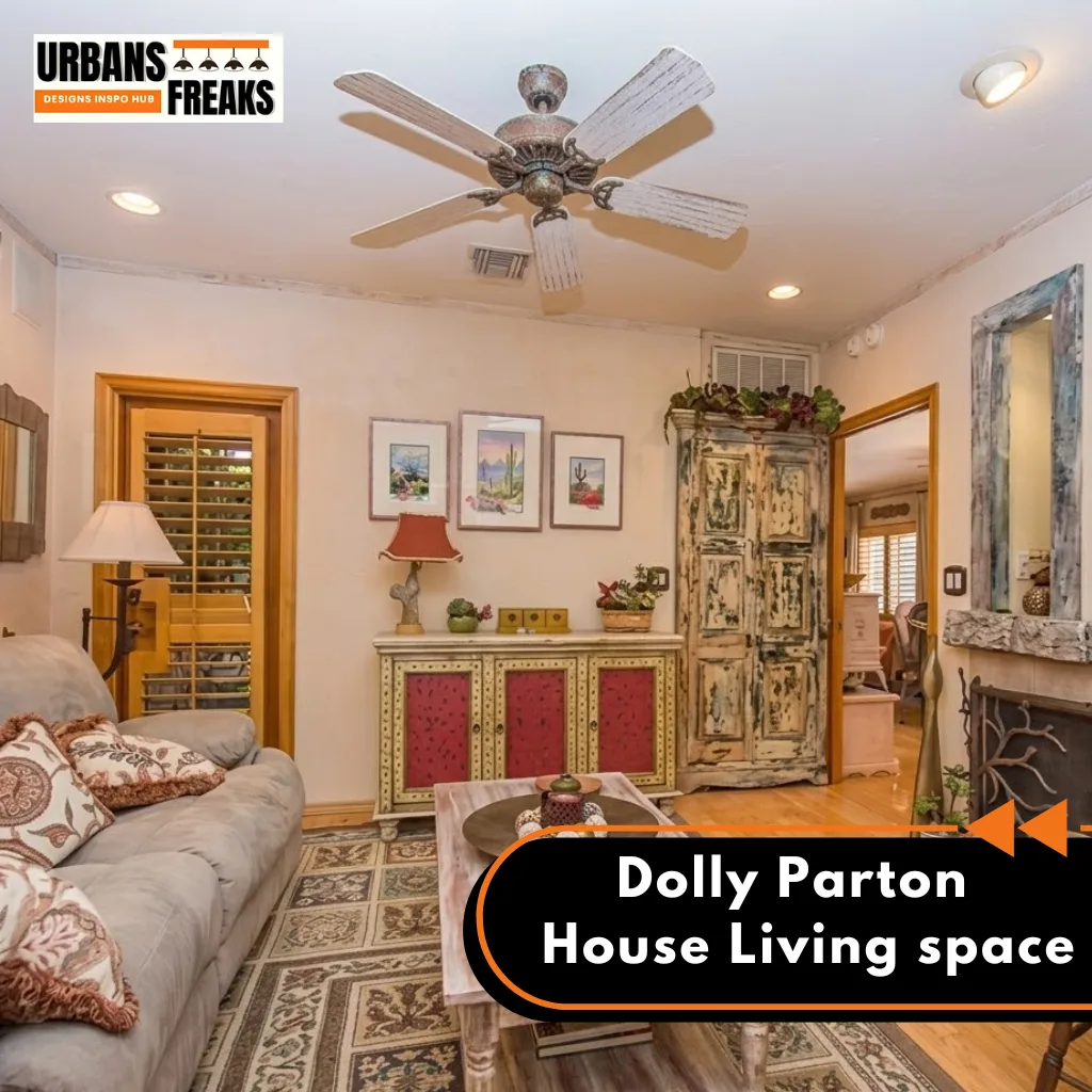 dolly parton house living space