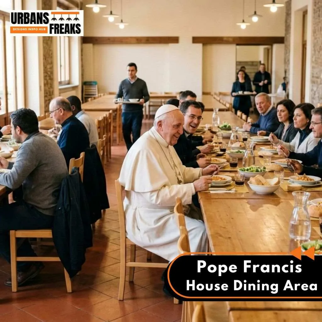 Pope Francis  House Dining area