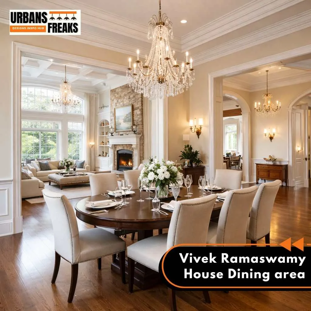 Vivek Ramaswamy house Dining area