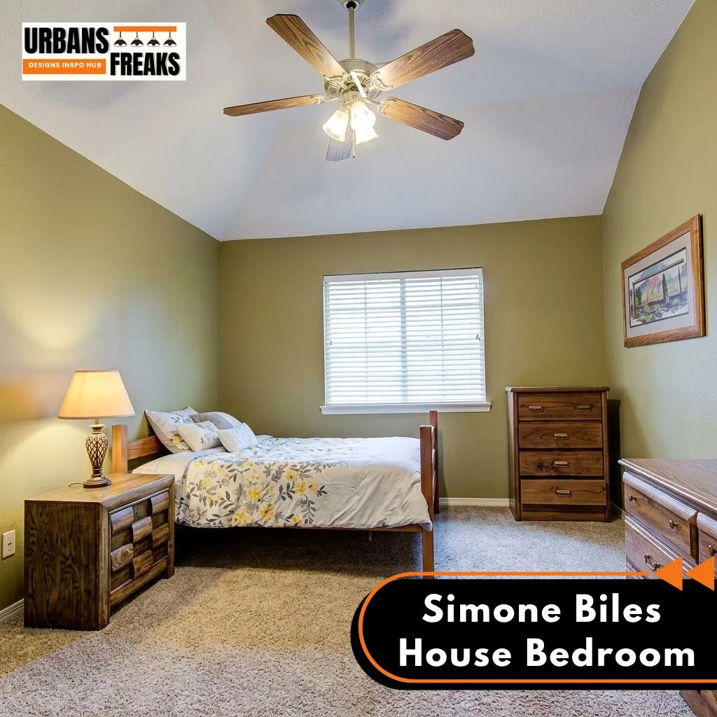 Simone Biles House bedroom
