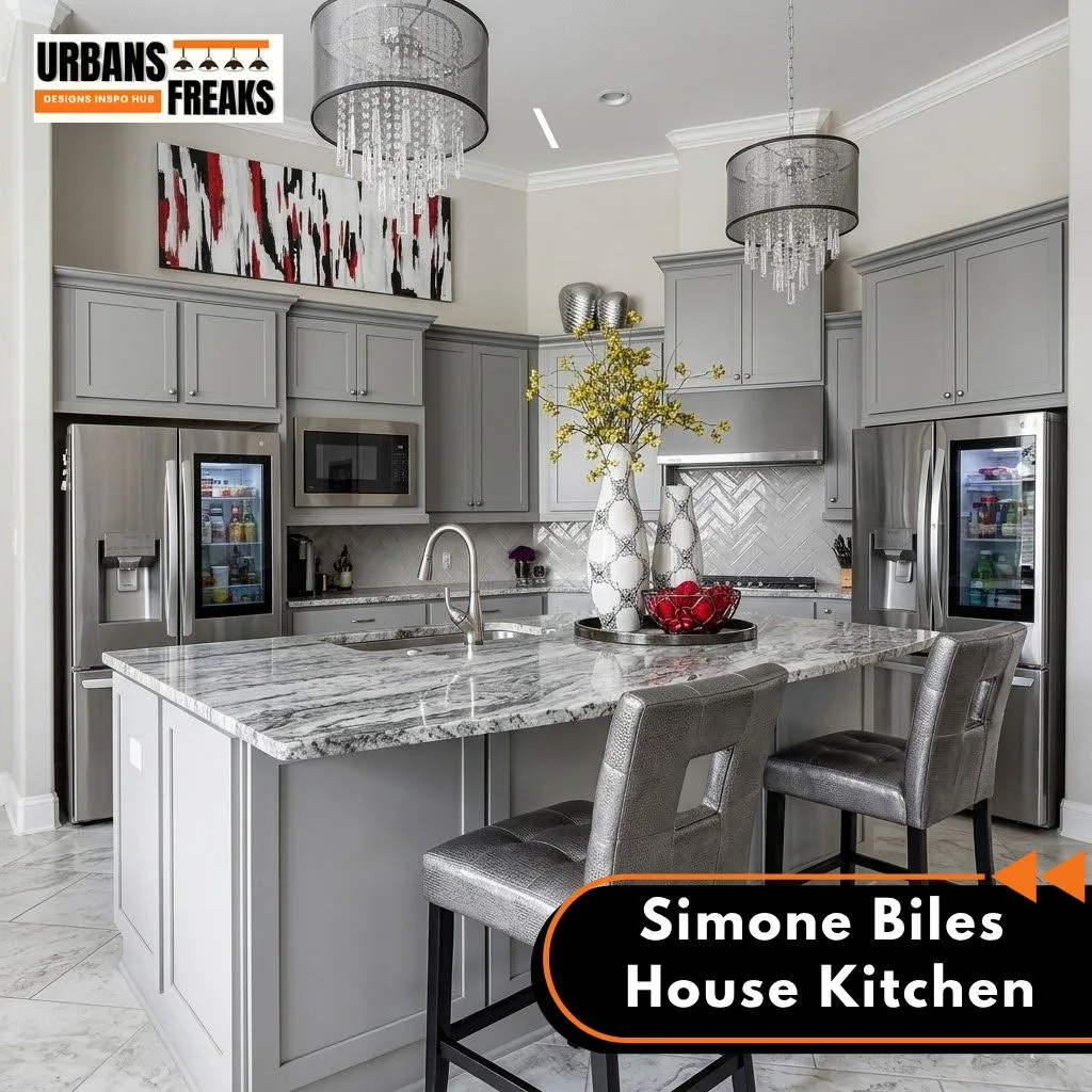 Simone Biles House kitchen