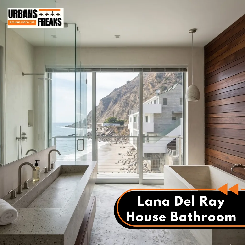 Lana Del Rey House bathroom