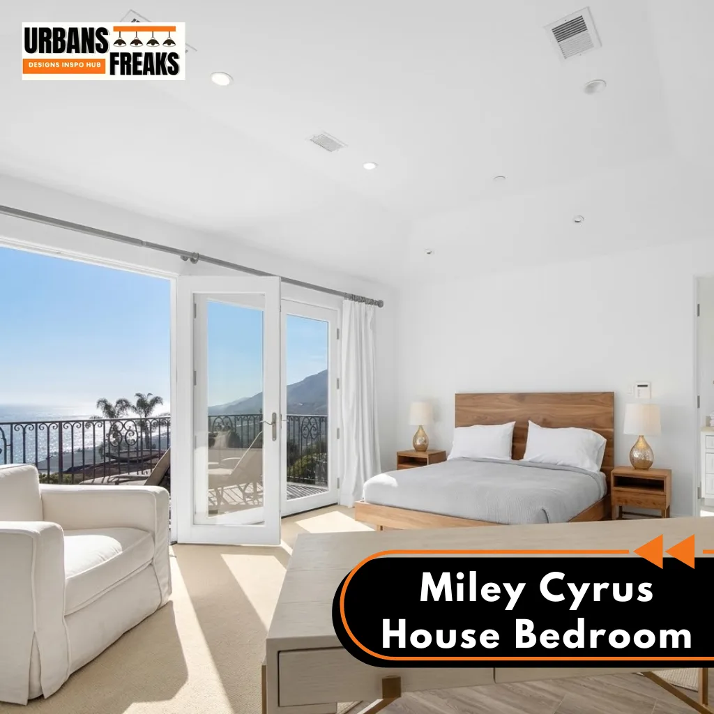 Miley Cyrus House bedroom