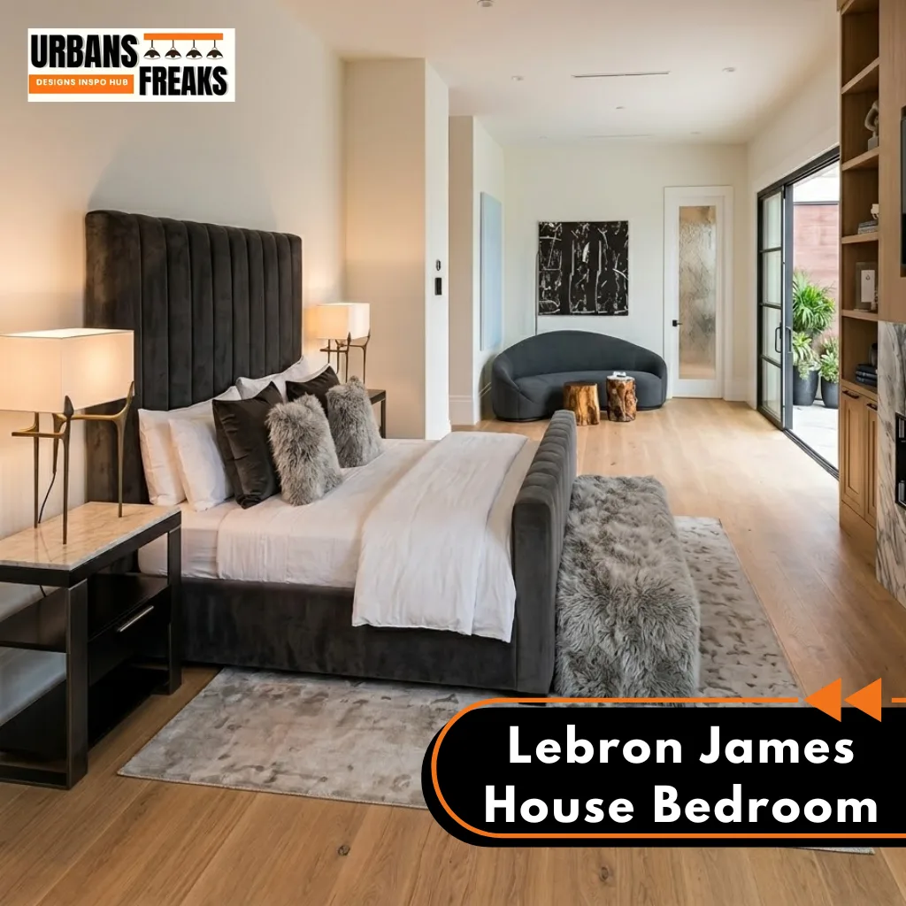 LeBron James House bedroom