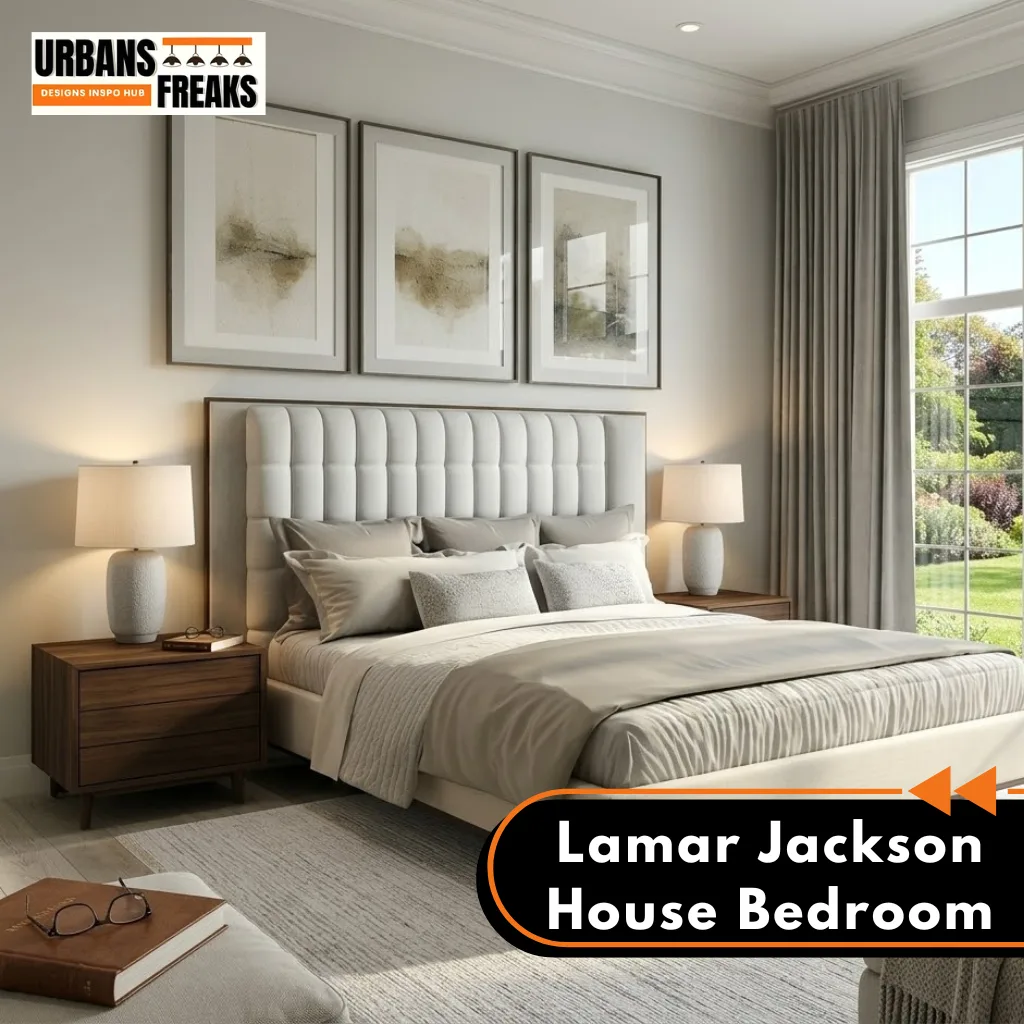 Lamar Jackson House bedroom