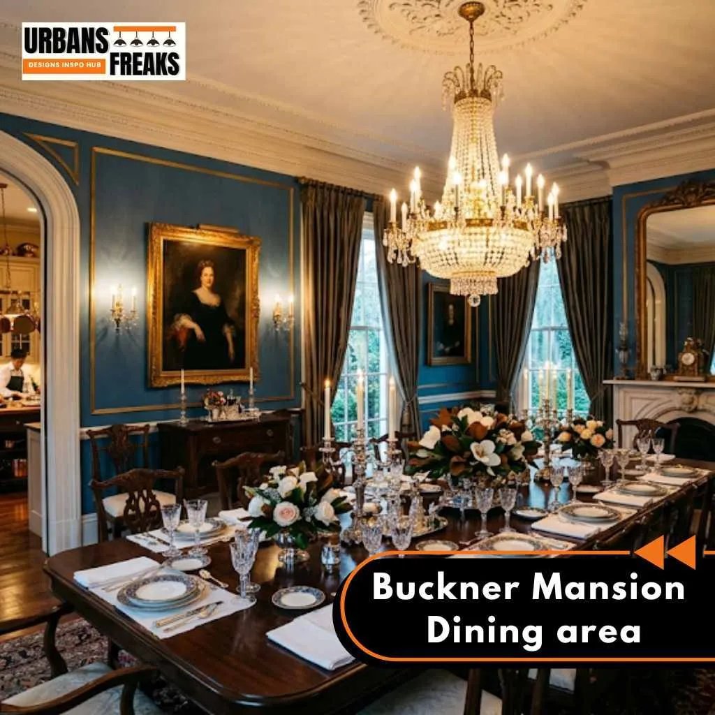 Buckner Mansion Dining area
