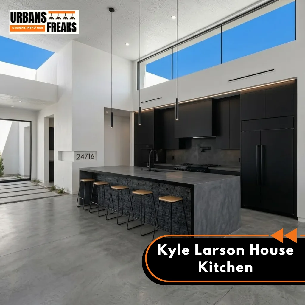 Kyle Larson Home: kitchen