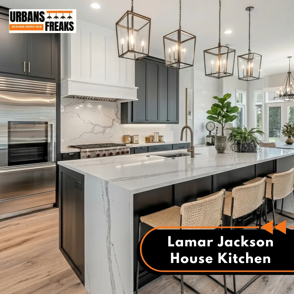 Lamar Jackson House kitchen