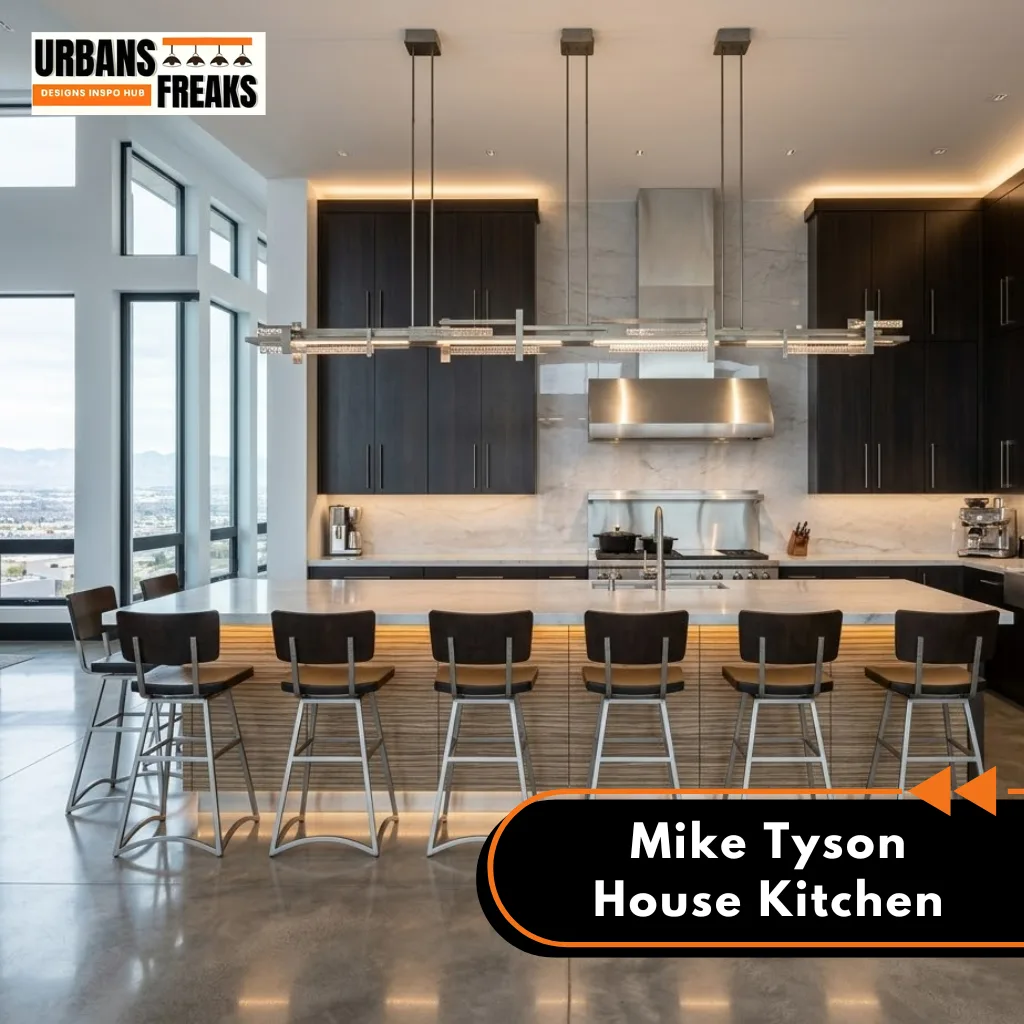 Mike Tyson Home kitchen