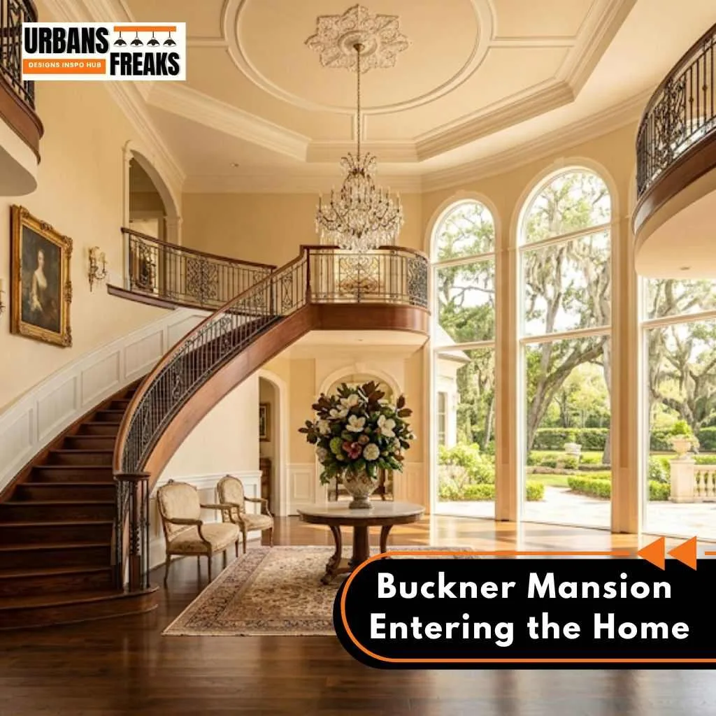 Buckner Mansion Entering the House