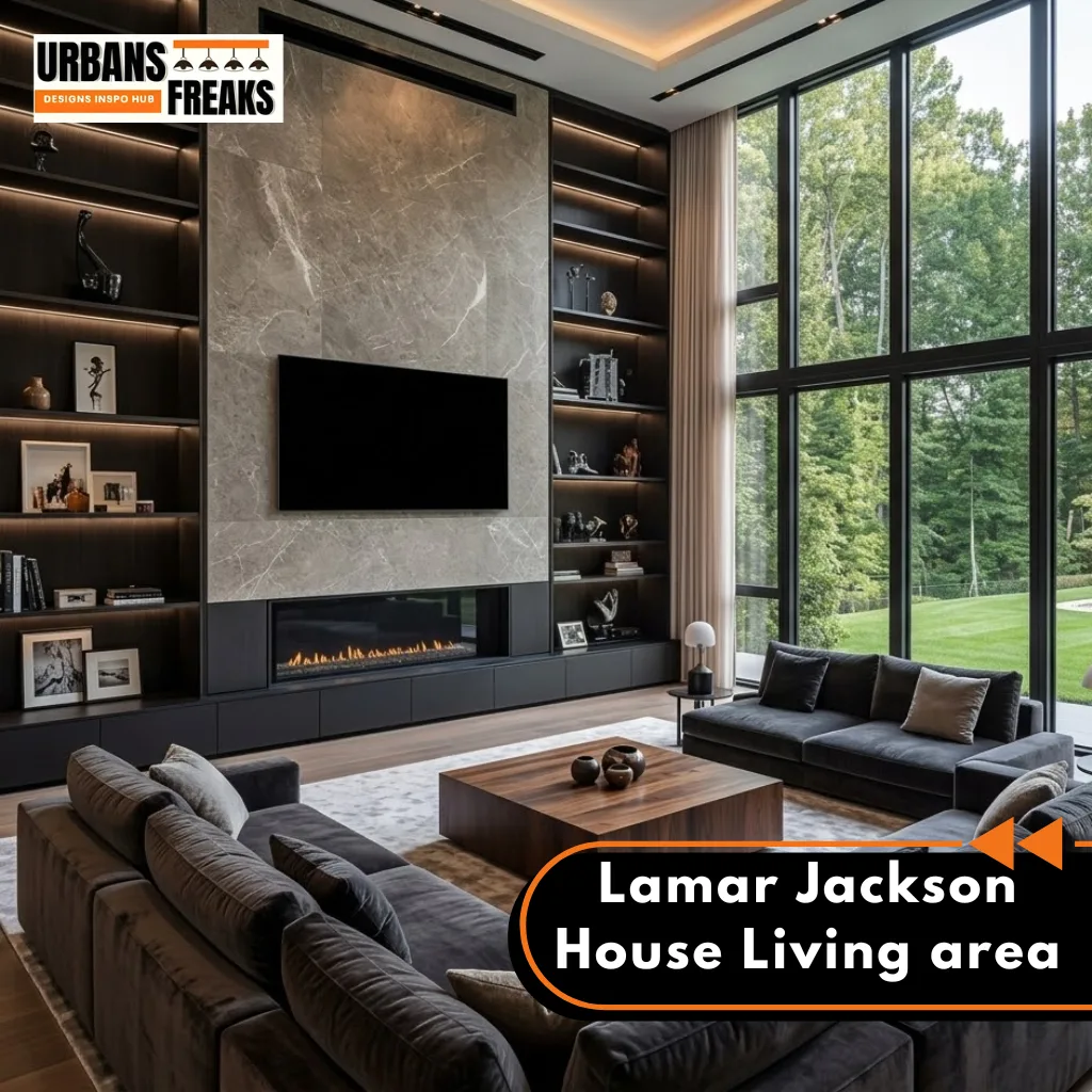 Lamar Jackson House living space