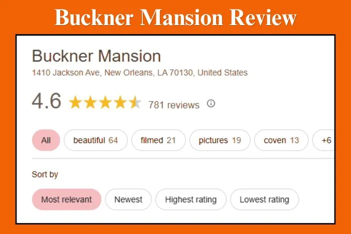 Buckner Mansion Reviews