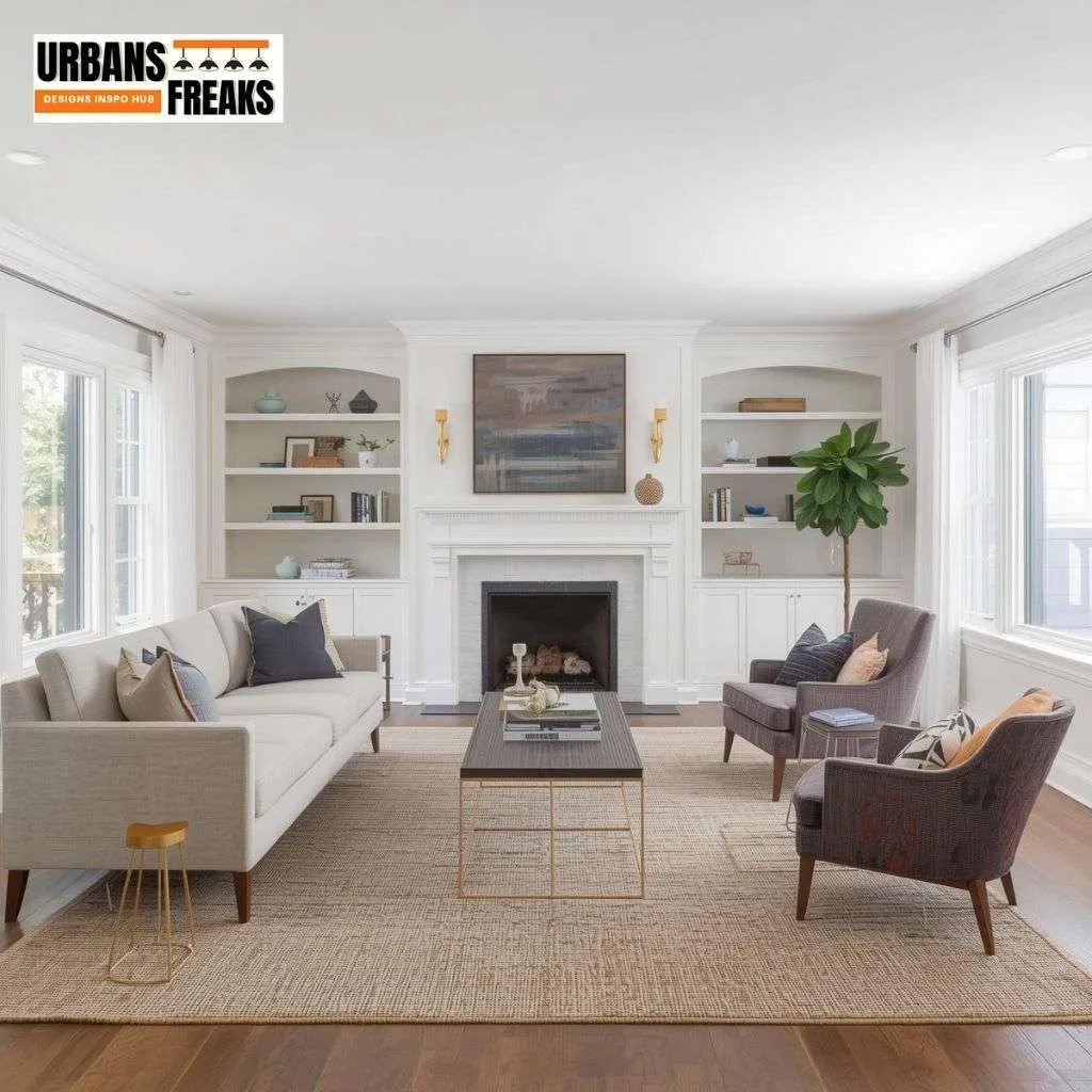 Create a Dual-Purpose Layout for Long, Narrow Rooms