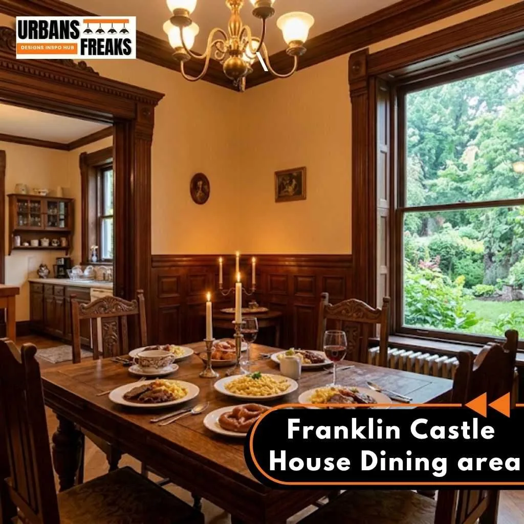 Franklin Castle House Dining area
