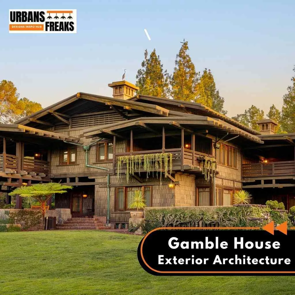 Gamble House Pasadena Exterior Architecture