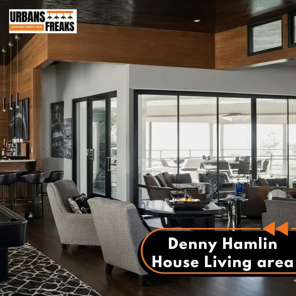 Denny Hamlin House living space