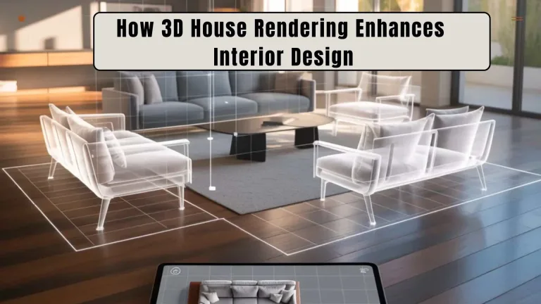 How 3D House Rendering Enhances Interior Design