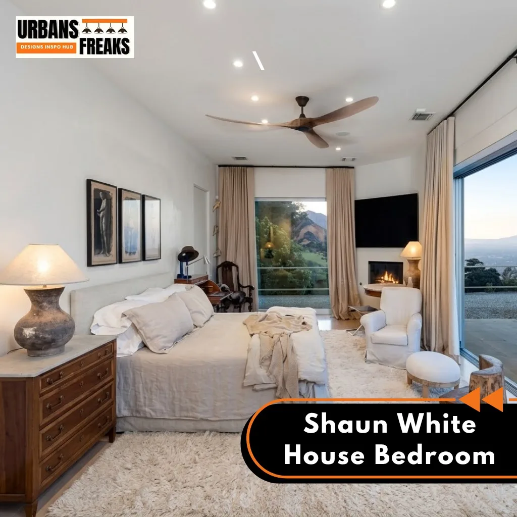 Shaun White House bedroom