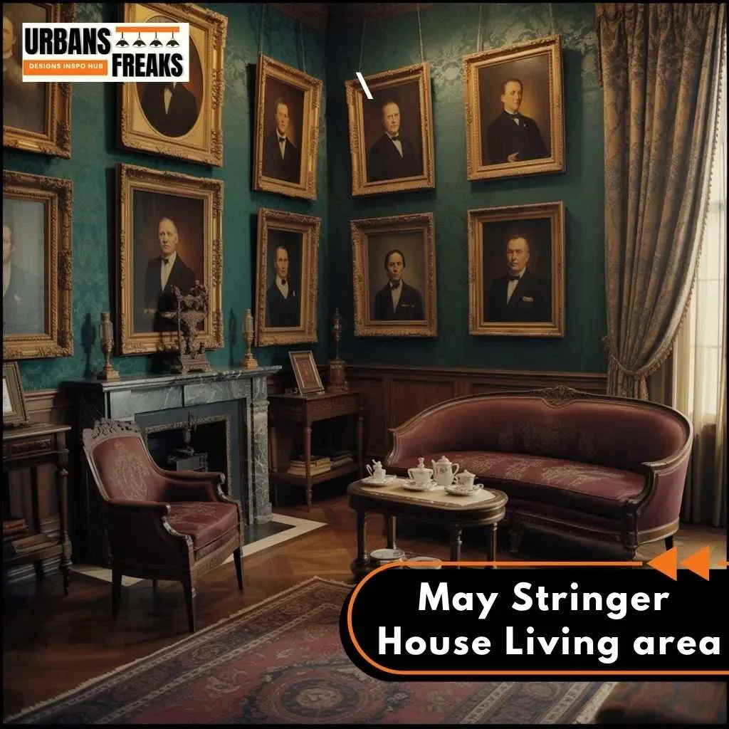 May Stringer House Living area