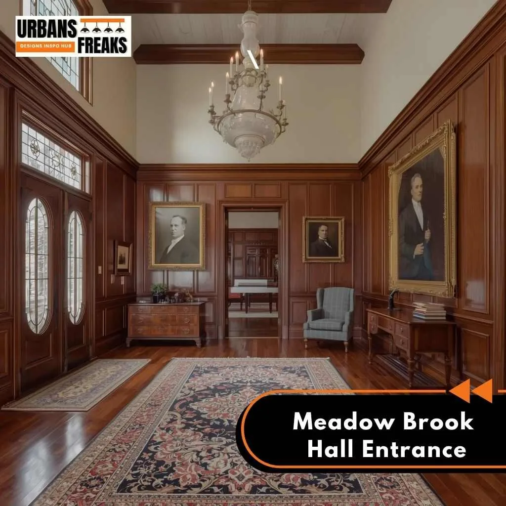 Meadow Brook Hall Entrance