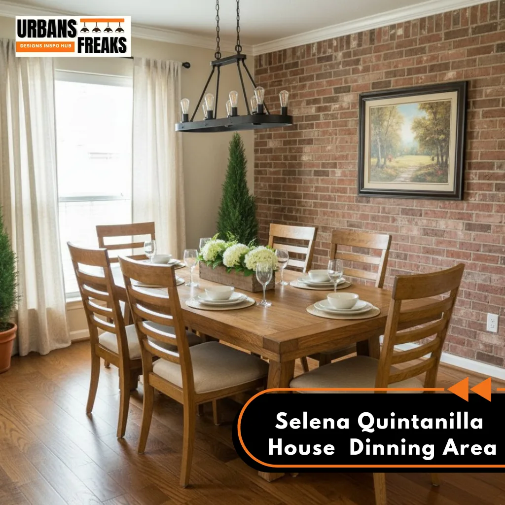 Selena Quintanilla House dinning area