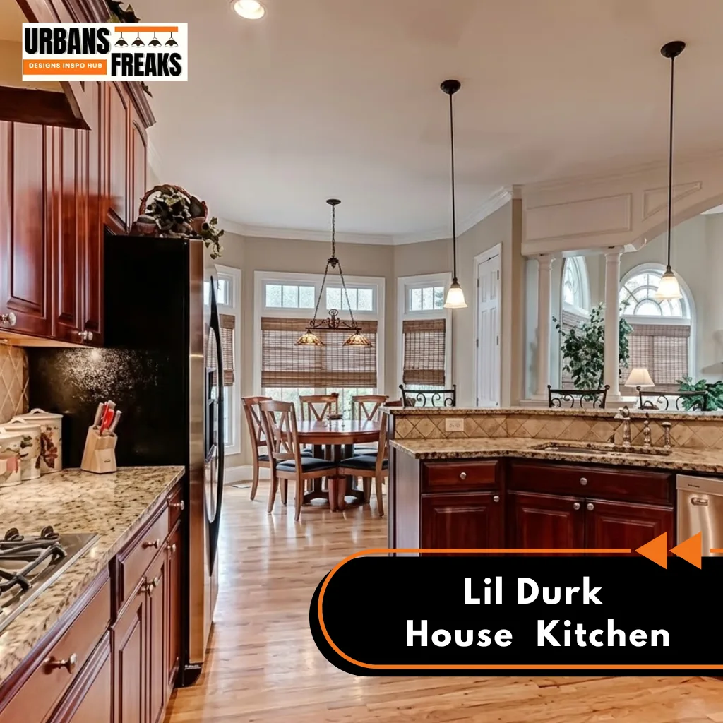 Lil Durk House kitchen 