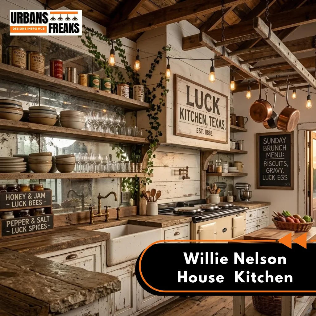 Willie Nelson House  kitchen