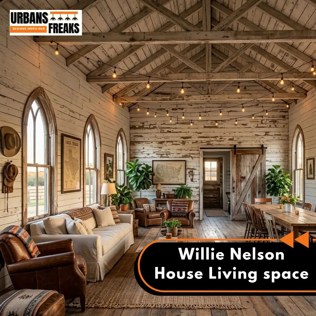 Willie Nelson House  living space
