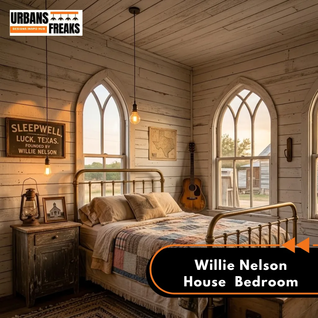Willie Nelson House  bedroom